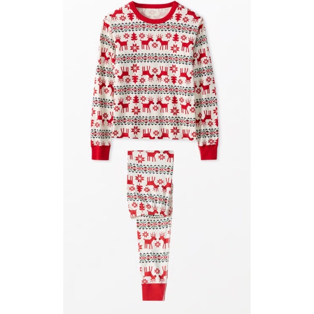 Hanna Andersson Dear Deer Adult Pajama Set